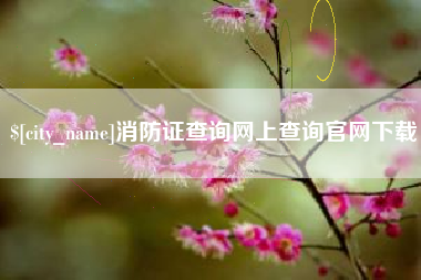 北票消防证查询网上查询官网下载