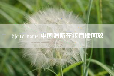 北票中国消防在线直播回放