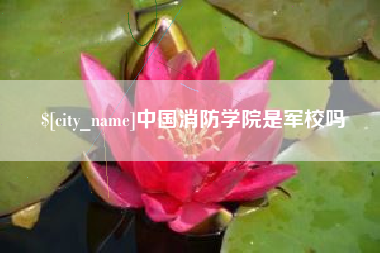 北票中国消防学院是军校吗