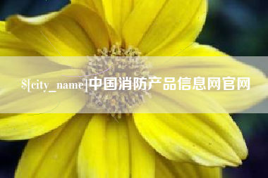 北票中国消防产品信息网官网