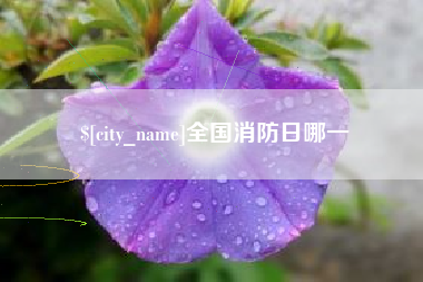 北票全国消防日哪一