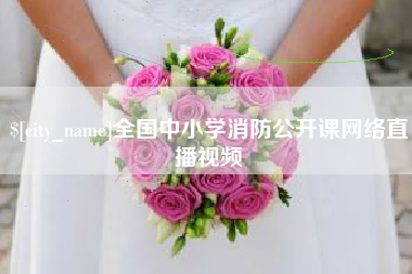 北票全国中小学消防公开课网络直播视频