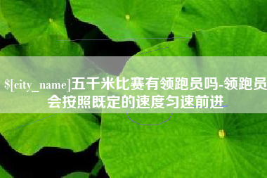 北票五千米比赛有领跑员吗-领跑员会按照既定的速度匀速前进