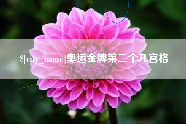 北票奥运金牌第二个九宫格