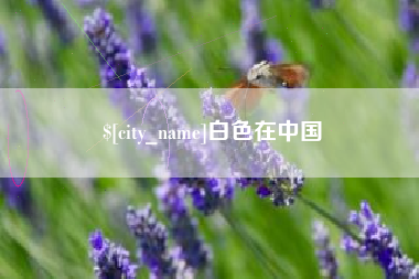 北票白色在中国