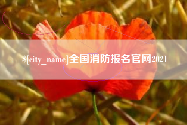 北票全国消防报名官网2021